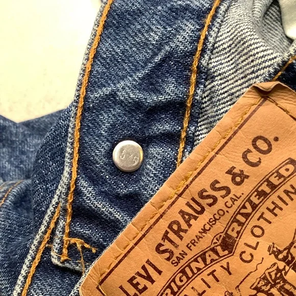 ❗️SOLD❗️Levi’s Vintage Orange Tab 517 Relaxed 42X30 Medium Wash Made In USA - Picture 6 of 8